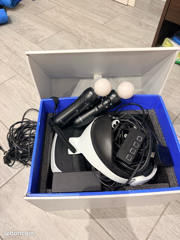 Casque Playstation VR et Caméra et PS Move - PS4 - Accessoire Occasion Casque Playstation VR et Caméra et PS Move - PS4 - Accessoire Occasion