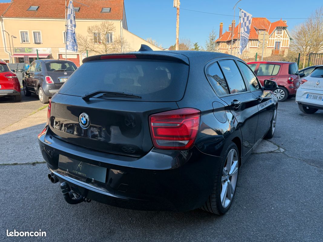 BMW Série 1 (F20) 5 portes 125d 2.0 d 16V 218 cv BOITE AUTO / TOIT OUVRANT / ECONOMIQUE (image 3)