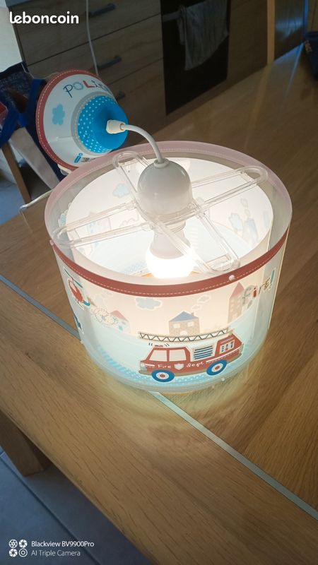 Suspension / Lustre enfant Dalber Police Pompiers (image 2)