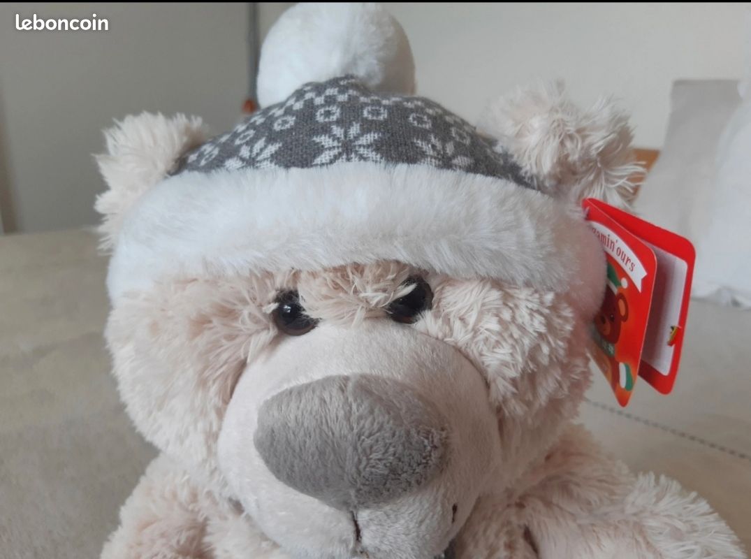 Ours peluche Noël (szcz13) (image 4)