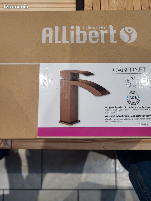 Mitigeur de lavabo allibert (image 1)