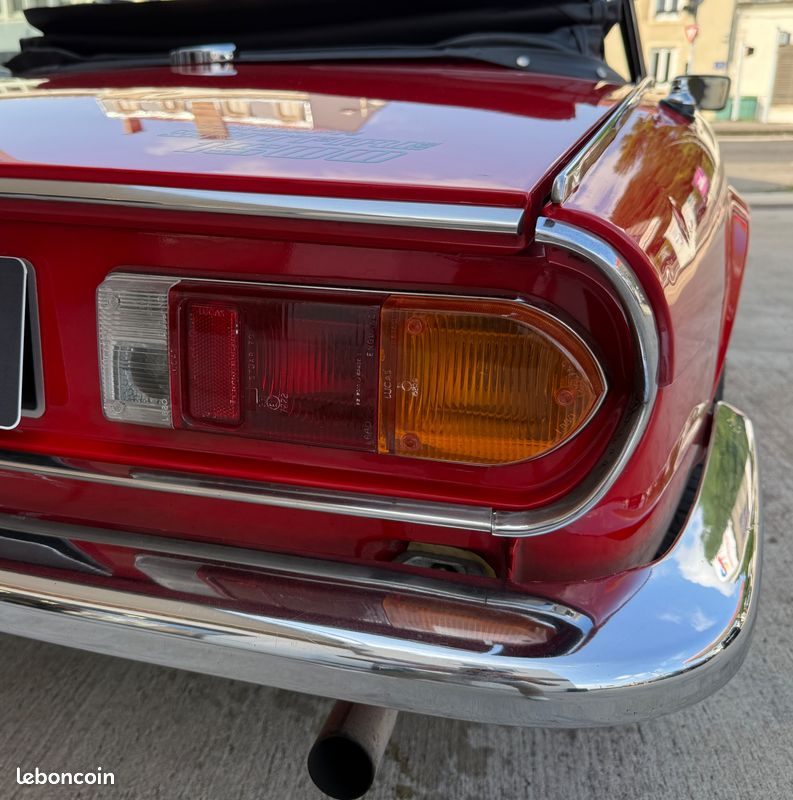 Triumph spitfire 1500 fh + cg collection + rhd (image 29)