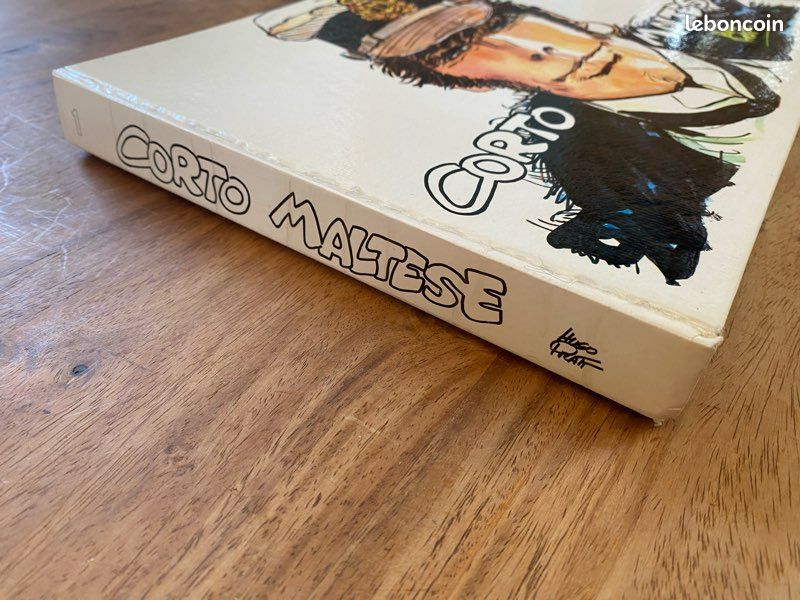 Cravate Vintage Pure Soie – Studio Aventures, Motif Corto Maltese, Homme
