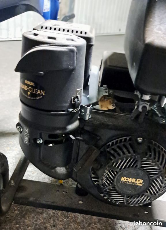 Groupe électrogène SDMO 4 550 W à roues, prises soules et piquet terre, (image 7)