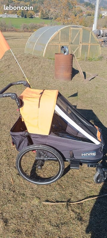 Remorque vélo enfant et poussette (image 2)