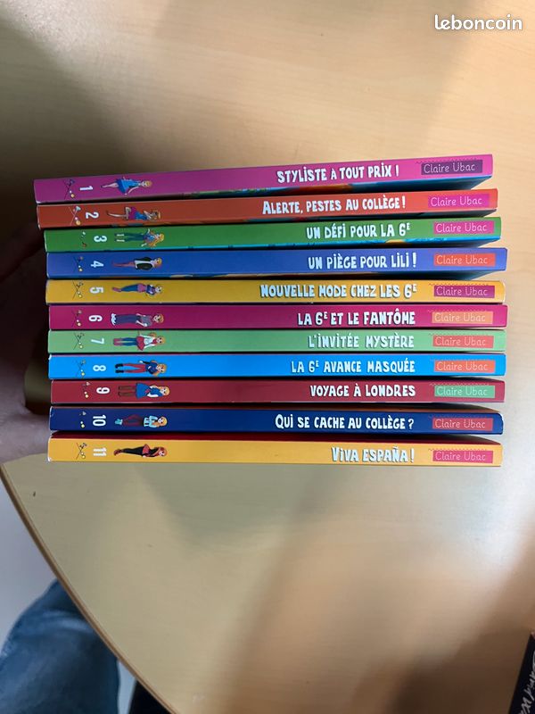 Lot de 11 livres Lili Chantilly (image 2)