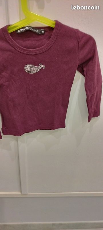Tee shirt fille le phare de la baleine (image 3)