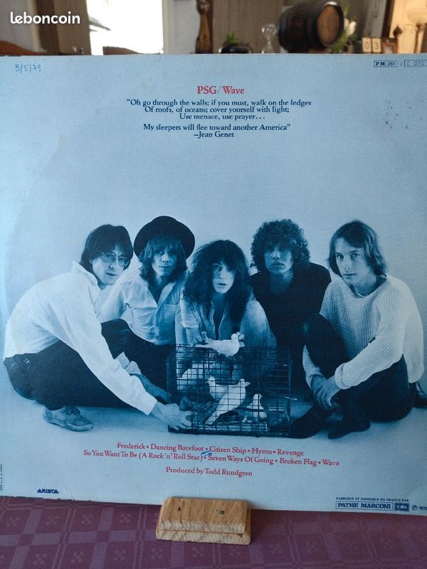 Vinyle 33 tours Patti Smith Group (image 2)