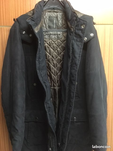 Parka noir Homme Marque Jupiter Taille 54 Neuf Vêtements
