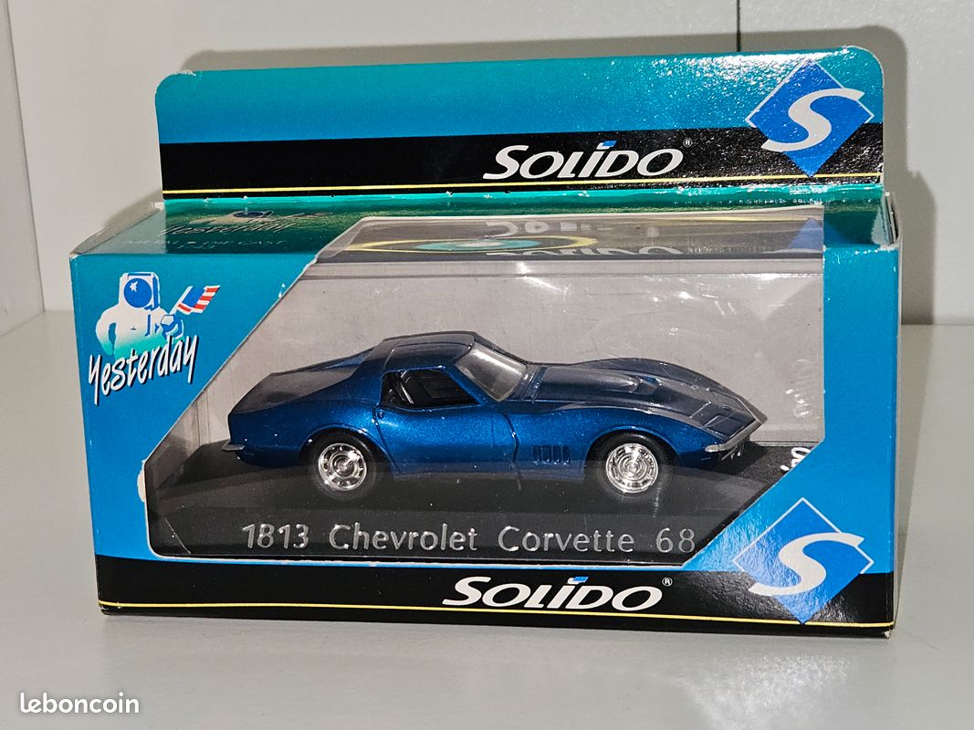 Voiture De Collection- Solido Chevrolet 1/18 - Comme Neuf En Boite