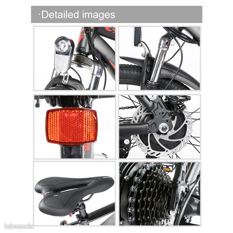 Vélo électrique Moteur Central Panasonic GX Ultimate Leader Fox Ayra 2023 36v 90nm 20ah 19 5 Gris Mat 19 5