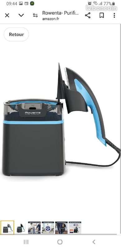 Rowenta défroisseur vapeur (image 1)