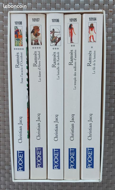 Coffret Ramses - Christian Jacq (image 2)