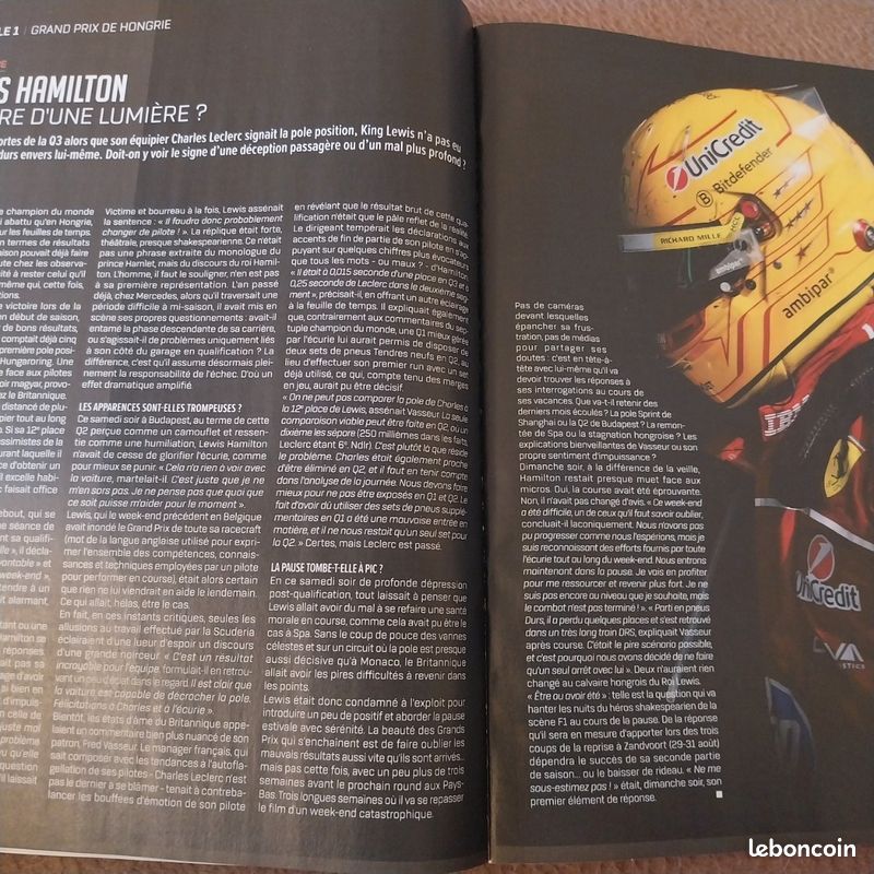 Auto Hebdo N°2180 29/08/2018 Gp Belgique F2 & Gp3 Spa F3 Misano Igtc