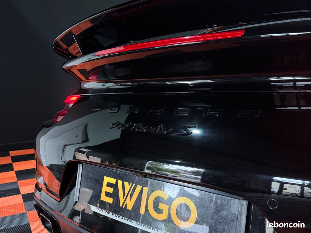 PORSCHE 911 (991.2) CABRIOLET 3.8 TURBO S 580 CH PDK / CAMERA DE RECUL / BURMESTEr (image 28)