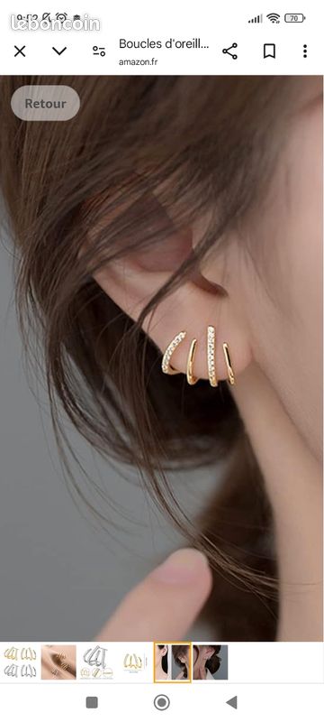 Boucles d'oreilles Goldarry (image 7)
