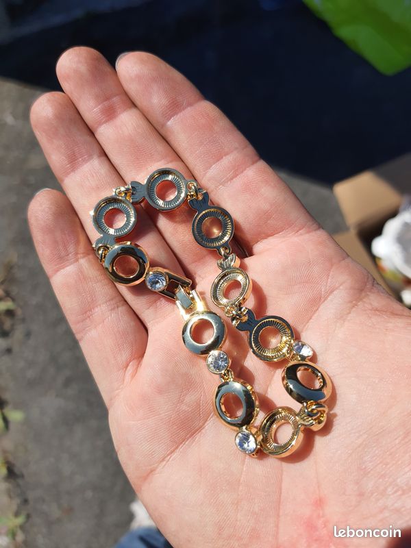 Bracelet femme plaqué or (image 1)