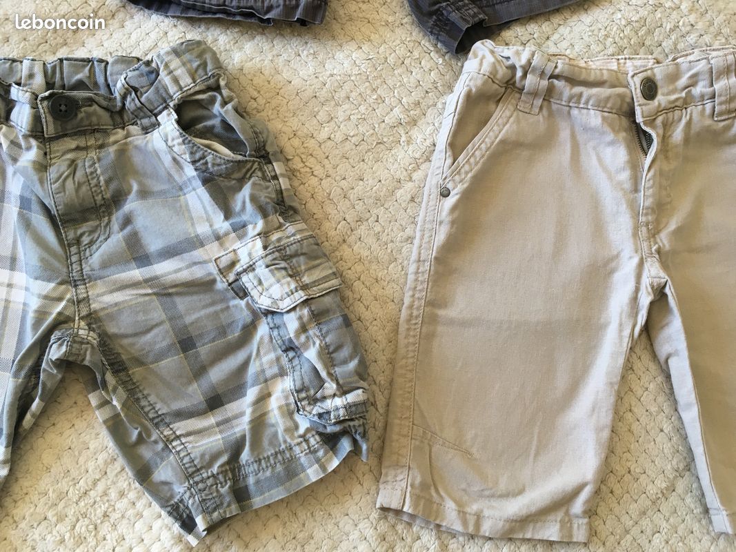 Lot de 3 shorts ajustables en excellent état - 4 ans (image 4)