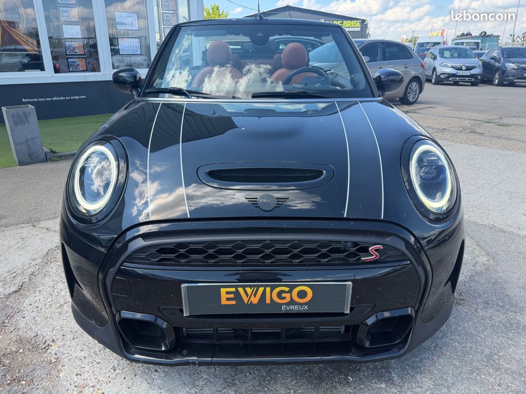 MINI CABRIO 2.0 180CH COOPER S BVA - 1ÈRE MAIN - AFFICHAGE TÊTE HAUTE - INT. CUIR CHAUFFANT - CAPOTE ELECTRIQUe (image 9)