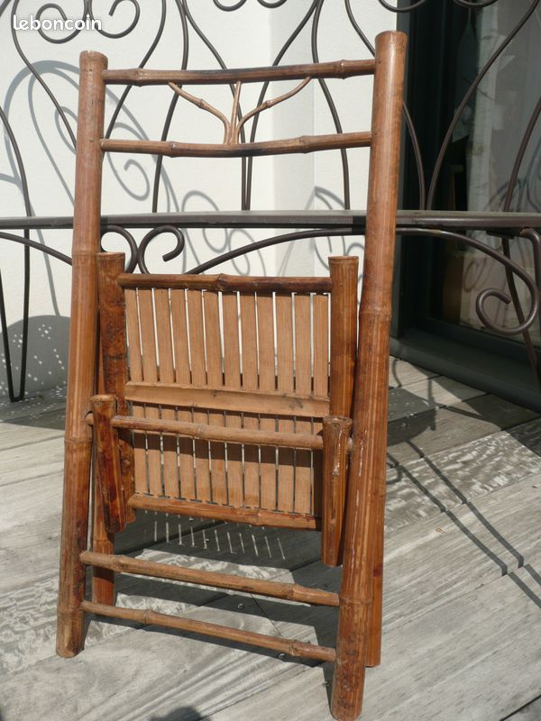 Chaise enfant en bambou (image 3)