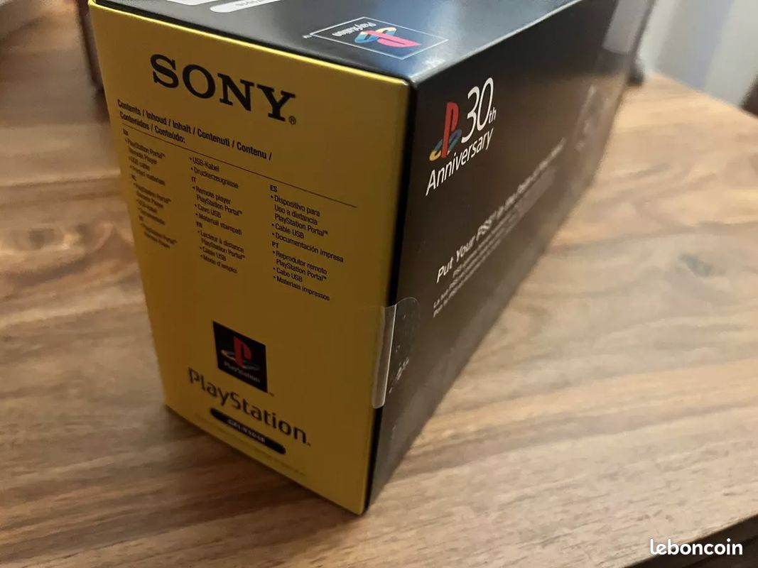Playstation portal Édition limitée 30e anniversaire Playstation 5 30th PS5 - Consoles