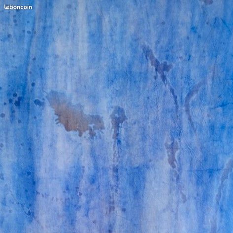 Cuir Bleu Antique ép. 2 mm peau tannage végétal (image 3)