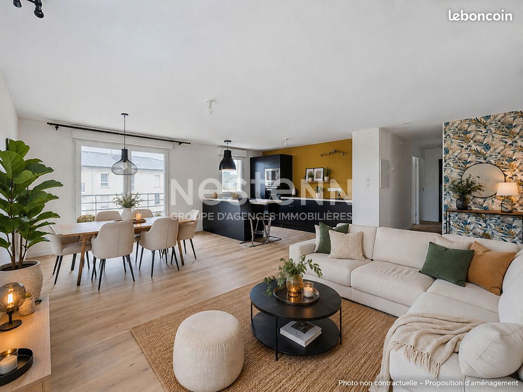 Appartement 4 pièces 69 m² · à Brest · 69 m² · 239 000 €