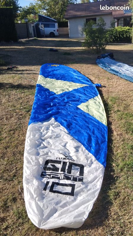 Aile kite gin spirit 10 avec barre (image 1)