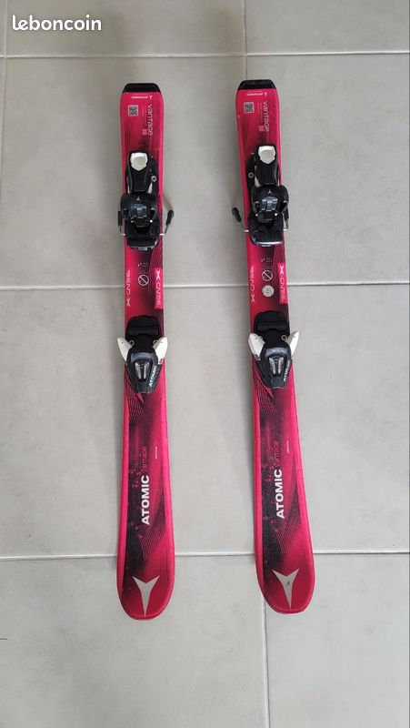 Ski atomic vantage 90cm avec fixations (image 1)