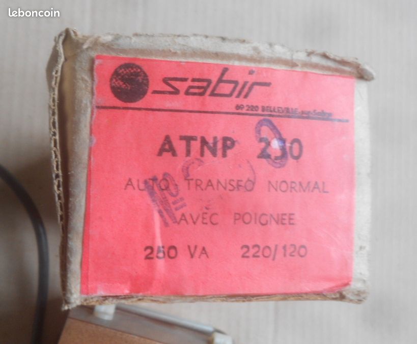 Lot ancien transformateur et un rhéostat de marque ERA (image 13)