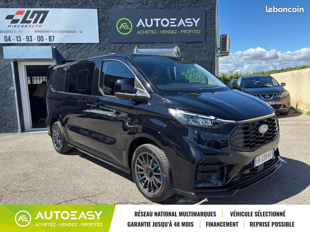 Ford Custom TRANSIT CUSTOM MS-RT 2,0 ECOBLUE DIESEL NEUF 40 KM / IMMAT FRANCAIS MAI 2026 MSRT MS RT (image 2)