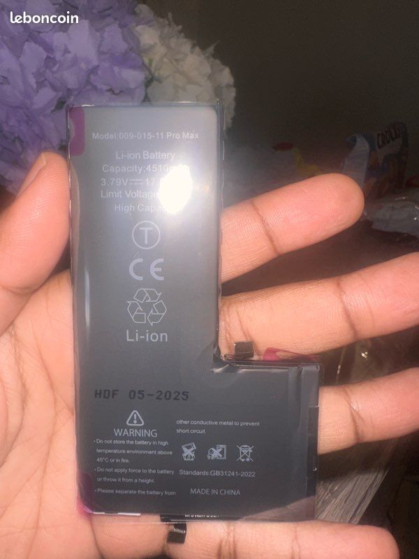 Batterie iphone 11 pro max neuve (image 2)