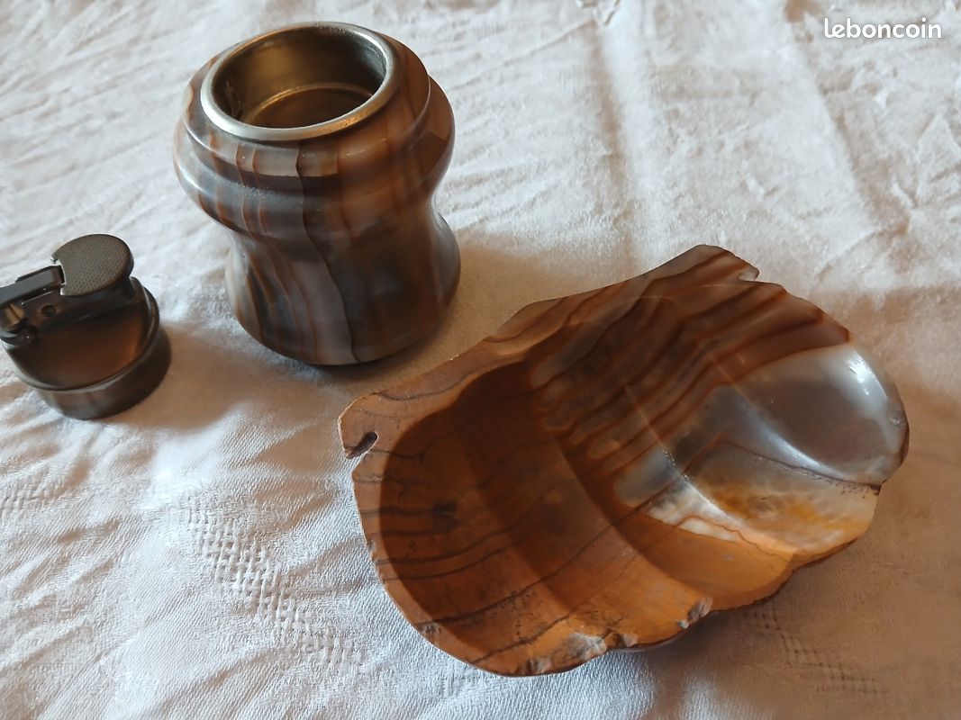 Briquet et cendrier onyx (image 10)