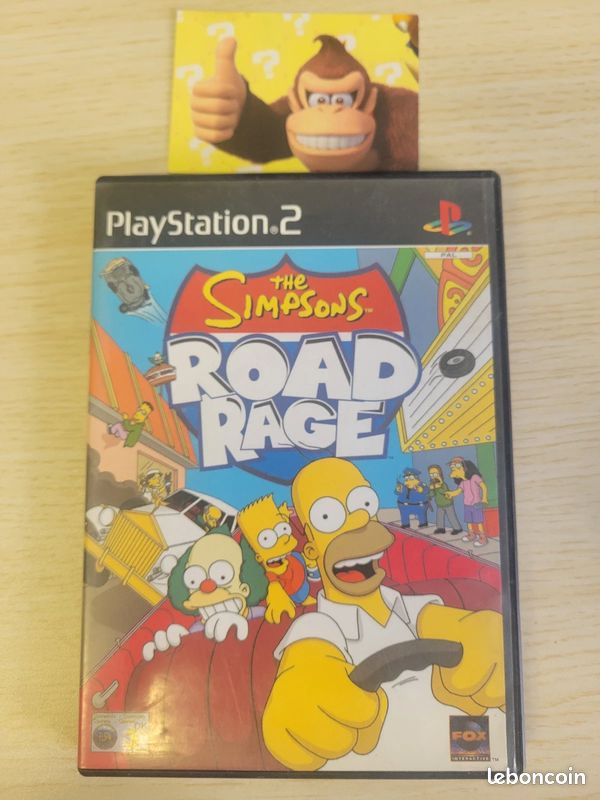 The Simpsons Road Rage - Jeu PS2 - Jeux vidéo The Simpsons Road Rage - Jeu PS2 - Jeux vidéo