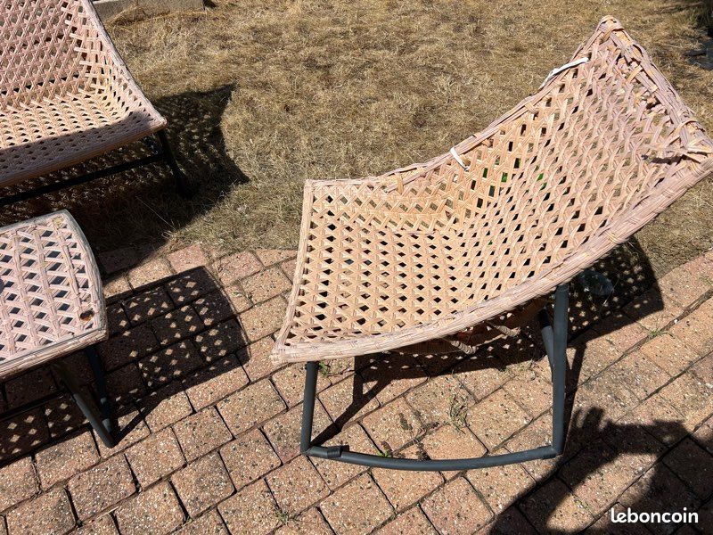 Salon de jardin beige (image 4)