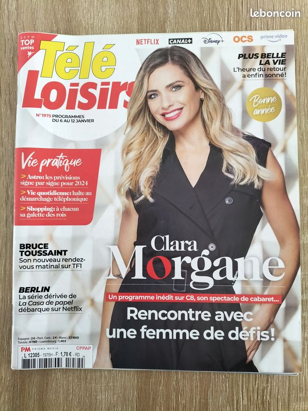 Télé Loisirs Clara Morgane (image 1)