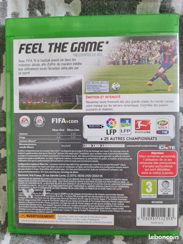 Jeu FIFA 15 (image 3)