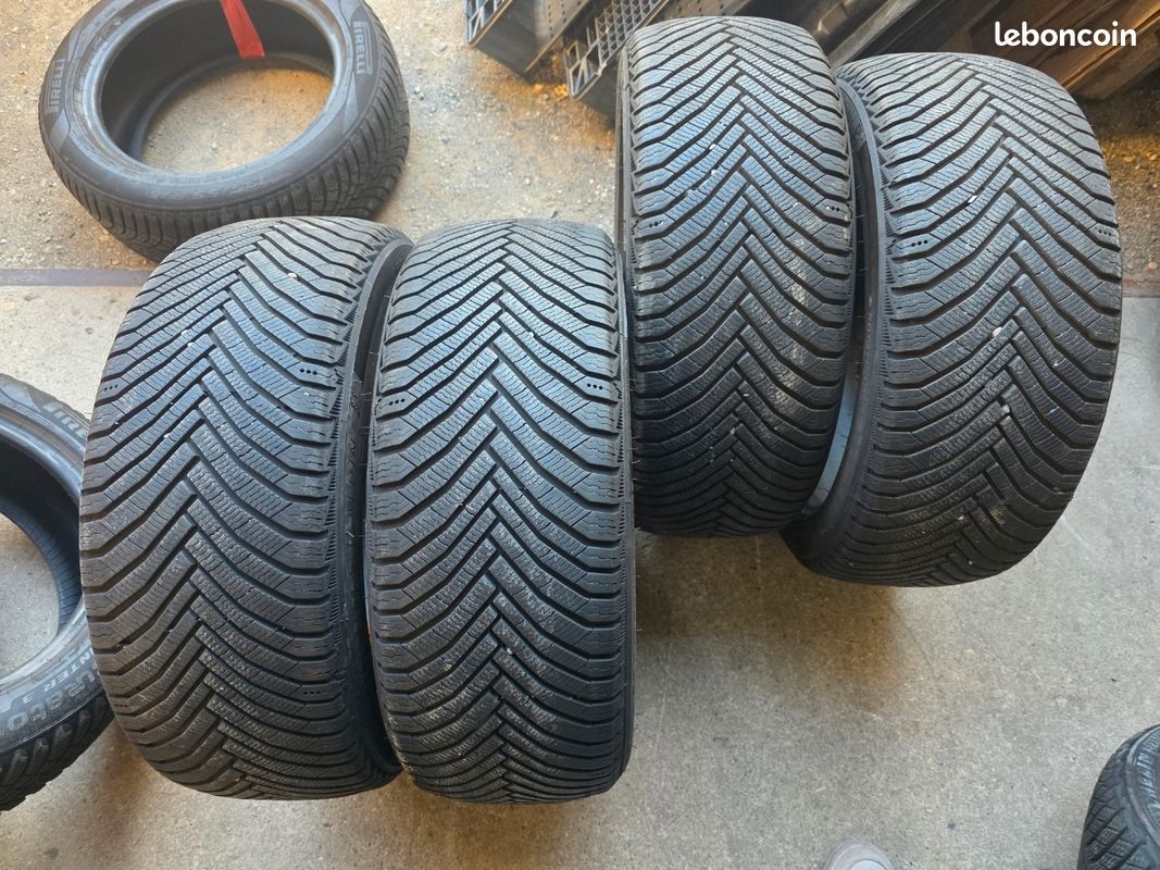 PEU USÉ 4 pneus hiver Michelin 225 45 17 94V alpin 7 (image 1)