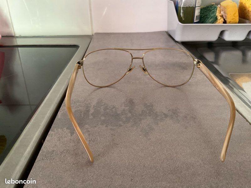 Lunettes de soleil Ralph Lauren beige (image 4)