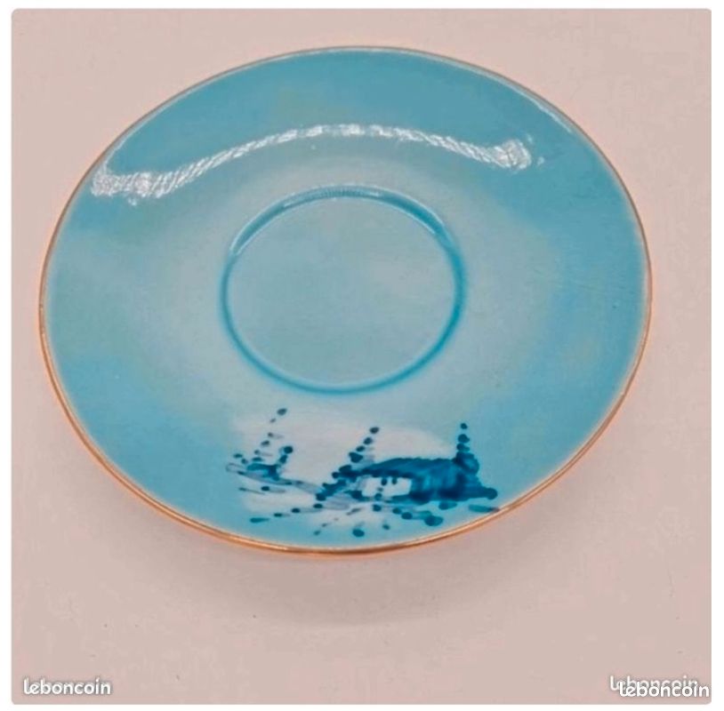 Assiette Céramique Bleu Portugal Alcobaça (image 2)