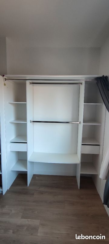 Armoire Dressing avec rideaux (170,5 cm) (image 9)