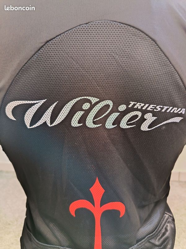Maillot Vélo Wilier - Taille L - Manches Courtes - Multicolore - Occasion