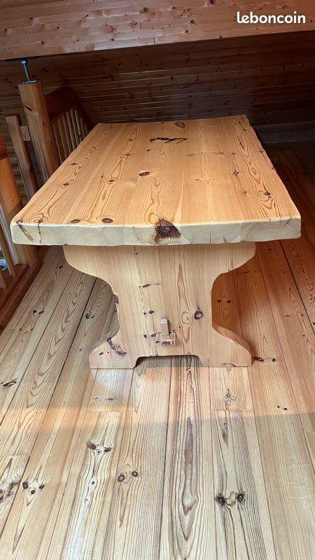 Très belle table monastère en pin massif (image 6)