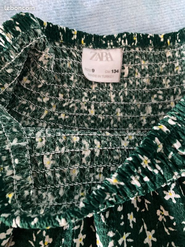 Haut Créateur Lourdes Taille 12 Ans Et Jupe Zara Taille 10 Ans - Coton Multicolore - Occasion Très Bon état