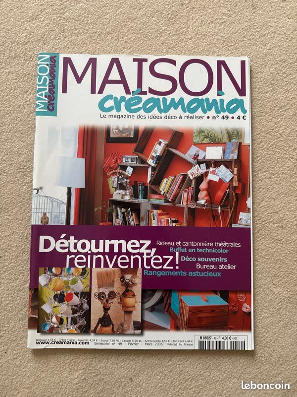 Lot magazines Maison creamania (image 5)