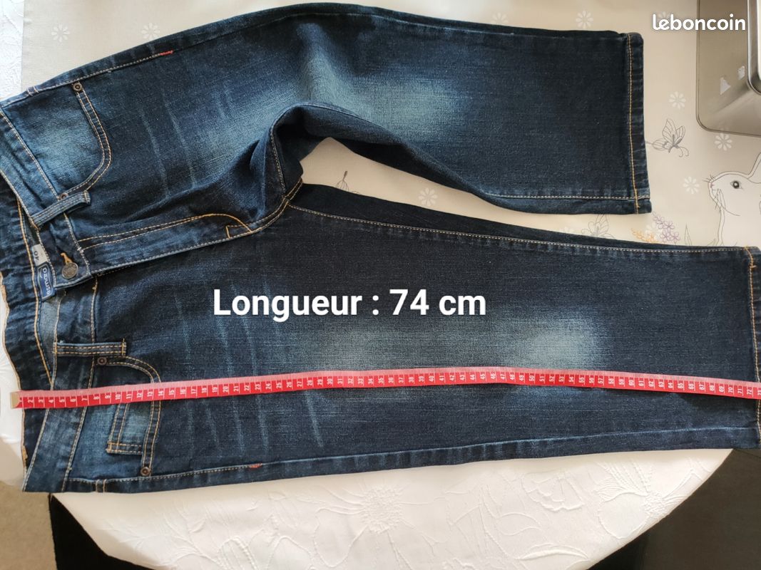 Pantacourt en jean Femme - Taille 38 (image 6)