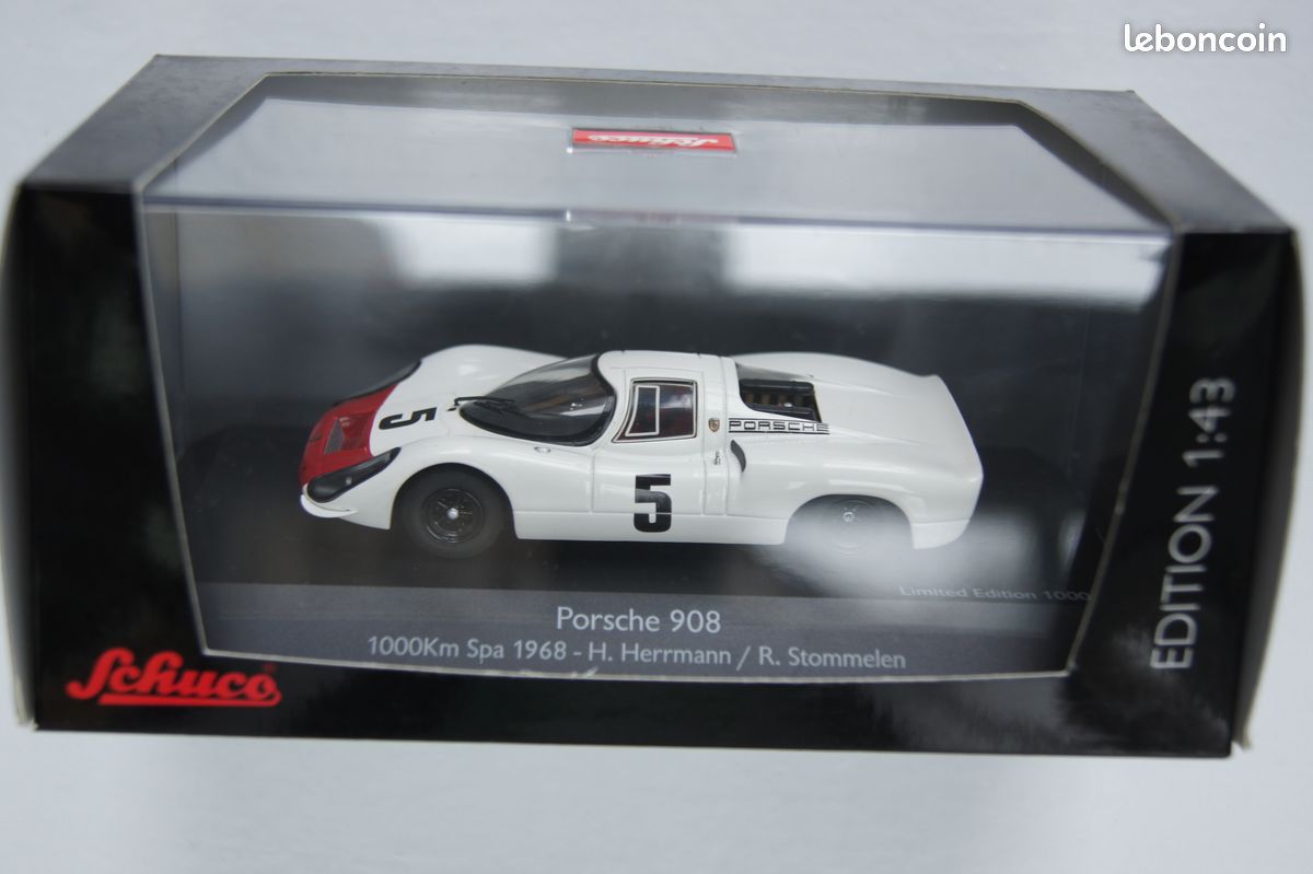 PORSCHE 908 n°5 3ème Spa 1968 SCHUCO 1:43 (image 1)