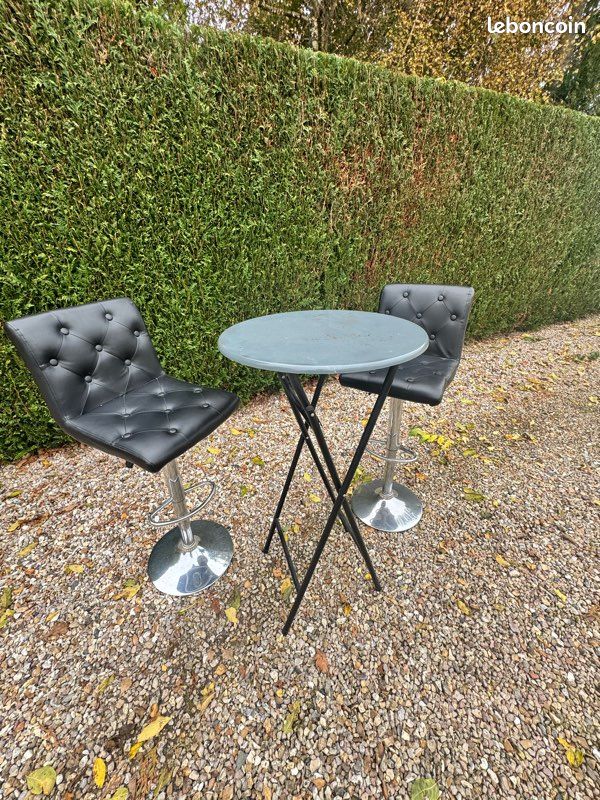 Lot table haute er chaise haute (image 1)