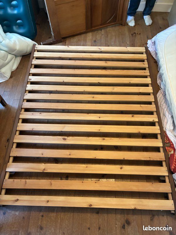 Lit en bois 150cm (image 4)