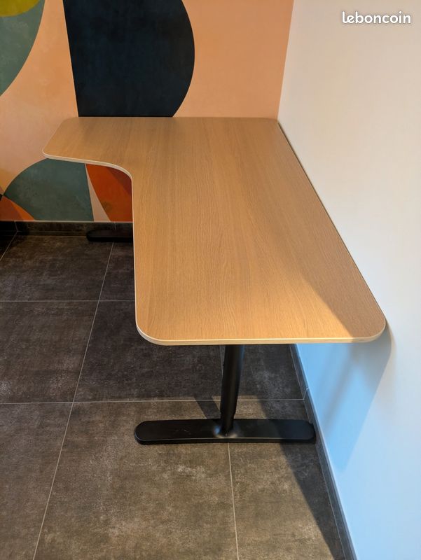 Bureau d'angle ikea Bekant (image 2)